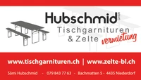 Tischgarnituren u. Zelte Hubschmid GmbH-Logo