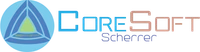 CoreSoft Scherrer-Logo