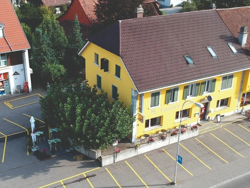 Gasthof Post - einzigartige Cordon Bleus - Klicken, um das Panorama Bild vergrössert darzustellen