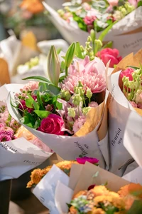 Votre assortiment de bouquets à l'emporter