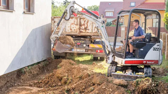 Entsorgung von Erdaushub