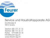 Feurer Service- und Haushaltapparate AG - Klicken Sie, um das Bild 1 in einer Lightbox vergrössert darzustellen