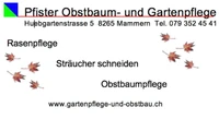 Pfister Obstbaum- und Gartenpflege-Logo