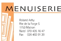 Menuiserie Aeby Roland-Logo