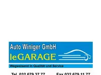 Auto Winiger GmbH - Klicken Sie, um das Bild 1 in einer Lightbox vergrössert darzustellen