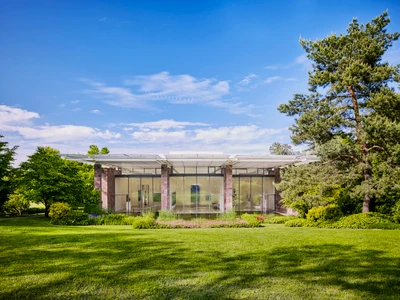 Museumsgebäude, entworfen von Renzo Piano, Fondation Beyeler, https://www.fondationbeyeler.ch/startseite