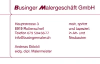 Businger Malergeschäft GmbH-Logo