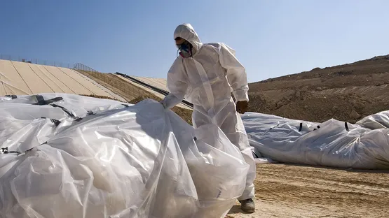 Fachgerechte Asbestentsorgung