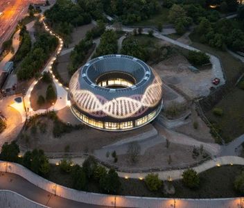 Novartis Exibition Center, Erdsonden Erdsonden mit Jahreszeitenspeicher