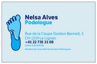 Cabinet de Podologie-Nelsa Alves-Le Lignon-Canton de Genève logo