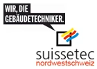 suissetec nordwestschweiz Gebäudetechnikverband Nordwestschweiz Heizung-Lüftung-Klima-Sanitär-Spengler-Logo