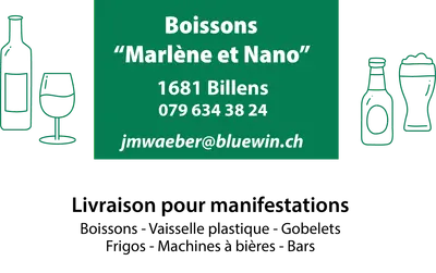 Boissons Marlène et Nano