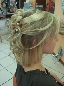 Chignon de mariage à sion - Fabienne Délétroz - Tendance Coiffure