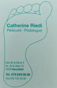 Catherine Riedi Pédicure Podologue