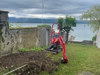 terrassement et déssouchage