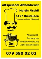 Altspeiseöl Abholdienst Fischli GmbH-Logo