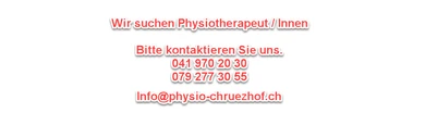 Physiotherapie Chrüzhof