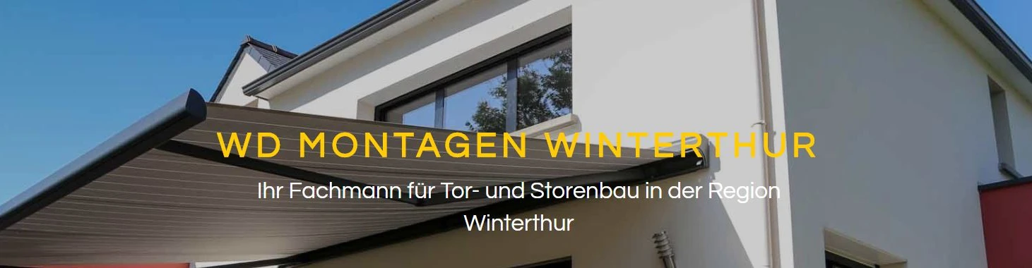 WD Montage Tor- und Storenbau