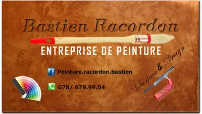 Entreprise de peinture Bastien Racordon