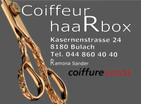 Coiffeur Haar-Box|Haa-R-Box|Haarbox Ramona GmbH-Logo