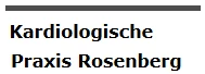 Kardiologische Praxis Rosenberg-Logo