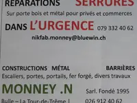Monney N. Serrurerie Constructions Métalliques Sàrl
