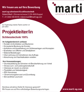 marti ag schreinerei & schliesstechnik