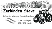 Lohnunternehmen / Arealpflege GmbH Zurkinden Steve-Logo