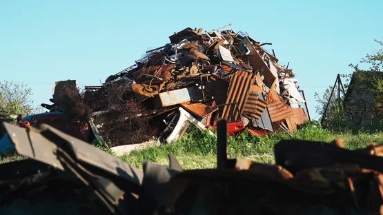 Hilfe bei der Entsorgung von Alteisen