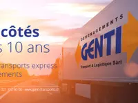 Genti transports Sàrl - Klicken Sie, um das Bild 1 in einer Lightbox vergrössert darzustellen