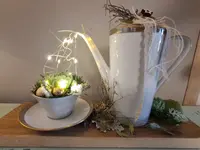 Blumen-Deco Buntspecht Tschan