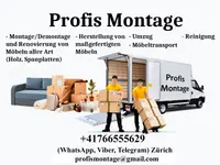 Profis Montage & Transport - Klicken Sie, um das Bild 1 in einer Lightbox vergrössert darzustellen