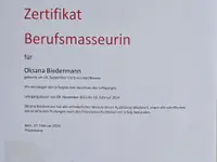 Massage & Schmerztherapie Biedermann - Klicken Sie, um das Bild 31 in einer Lightbox vergrössert darzustellen