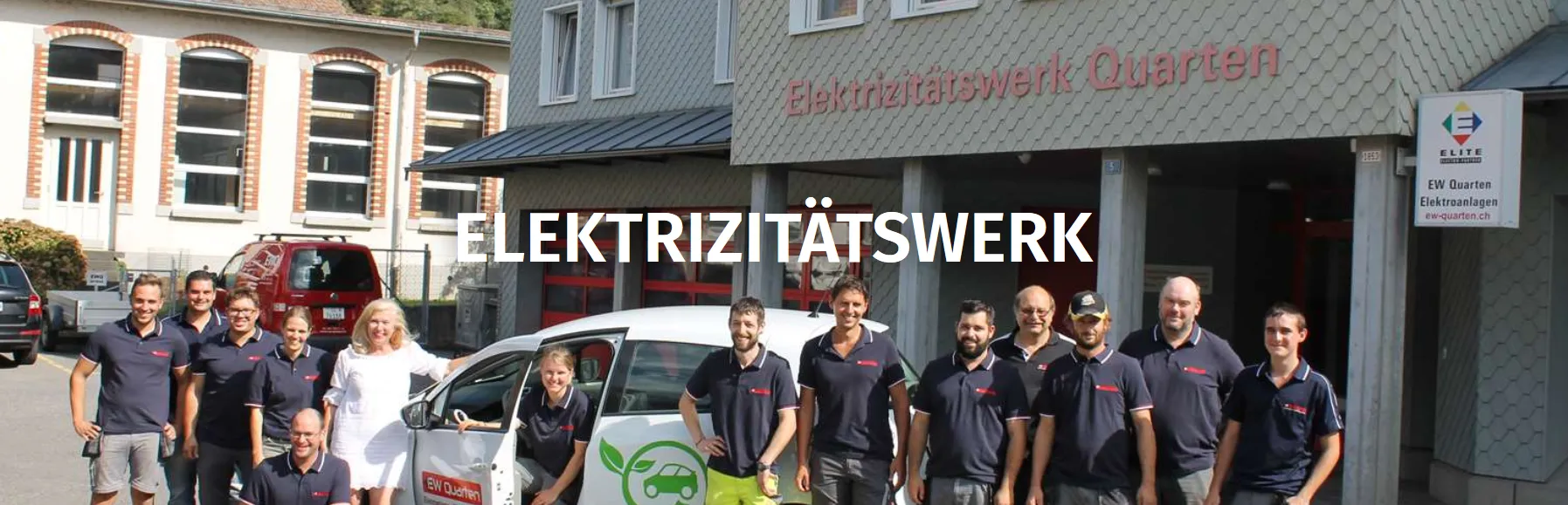 Elektrizitätswerk der Ortsgemeinde Quarten