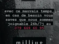MILLIUS SOS DEGÂTS DES EAUX - RECHERCHE DE FUITE 24/24