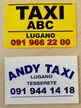 ABC TAXI Lugano  |  ANDY TAXI Tesserete