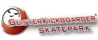 Geisterkickboarder Skatepark-Logo