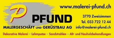 Pfund Malergeschäft und Gerüstebau AG Zweisimmen