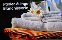 Panier à linge Blanchisserie-Logo