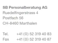 SB Personalberatung AG