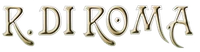 R. Di Roma Malergeschäft-Logo