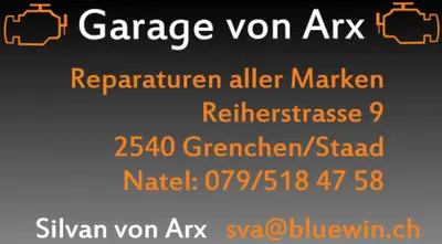 Garage von Arx