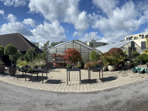 Pünter Blumen Garten - Klicken, um das Panorama Bild vergrössert darzustellen