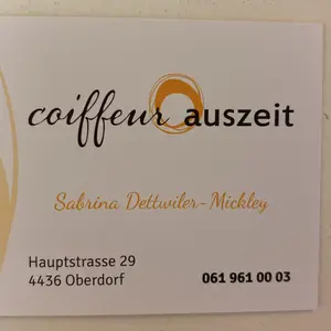 coiffeur auszeit