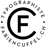 Fabien Cuffel, Typographiste-Logo