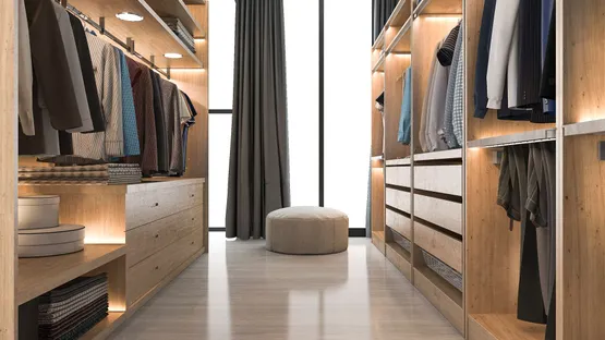 Begehbarer Kleiderschrank DIY