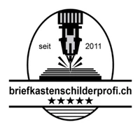 Müller Gravuren / briefkastenschilderprofi.ch-Logo