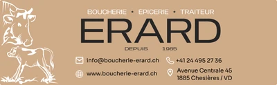 Logo Boucherie Epicerie Erard SA