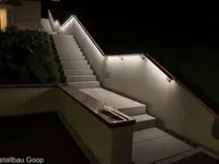 Goop Metallbautechnik Anstalt / Treppen  Terrassenüberdachung  Vordach  Verglasung  Carport  Türen  Tore  Zäune