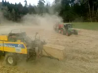 Freudiger Lohnunternehmen